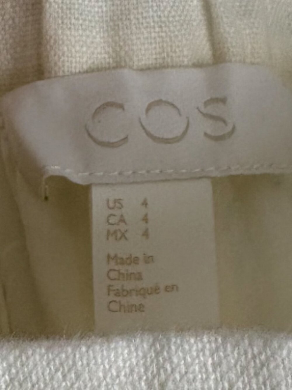 COS Linen Drawstring Pants - Picture 4 of 5